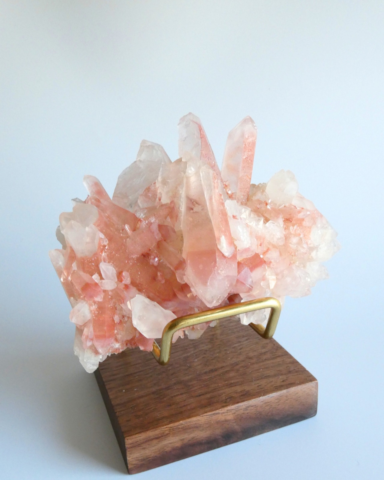 Pink Hematite Quartz Cluster ピンクヘマタイトクォーツ・クラスター ⭓ 朱雀の翼 ⭔ Next Level Collection