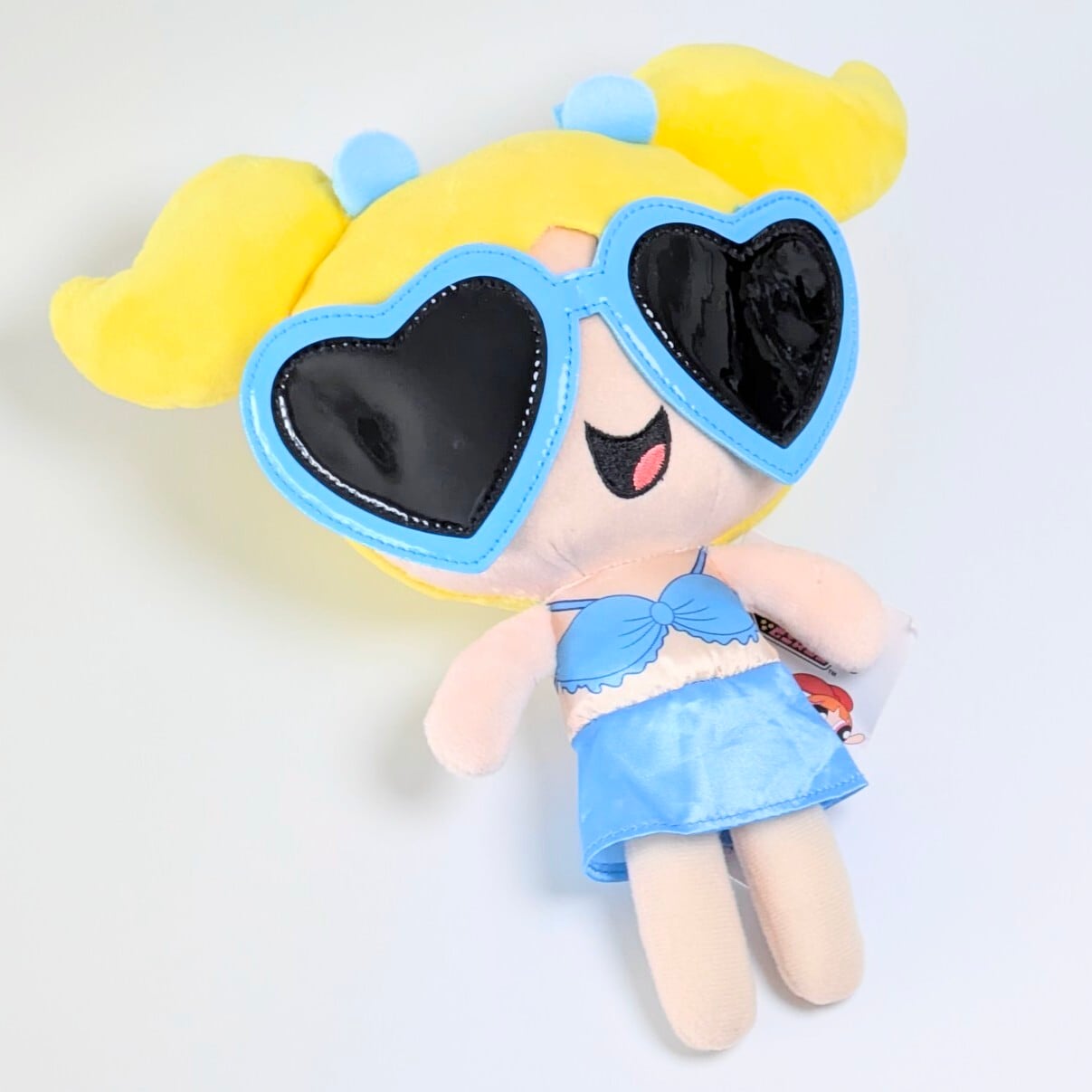 【 The Powerpuff Girls ( パワーパフガールズ ) 】 プラッシュ サングラスSummer ver. / ぬいぐるみ / マスコット 〚アメリカン雑貨 アメトイ〛