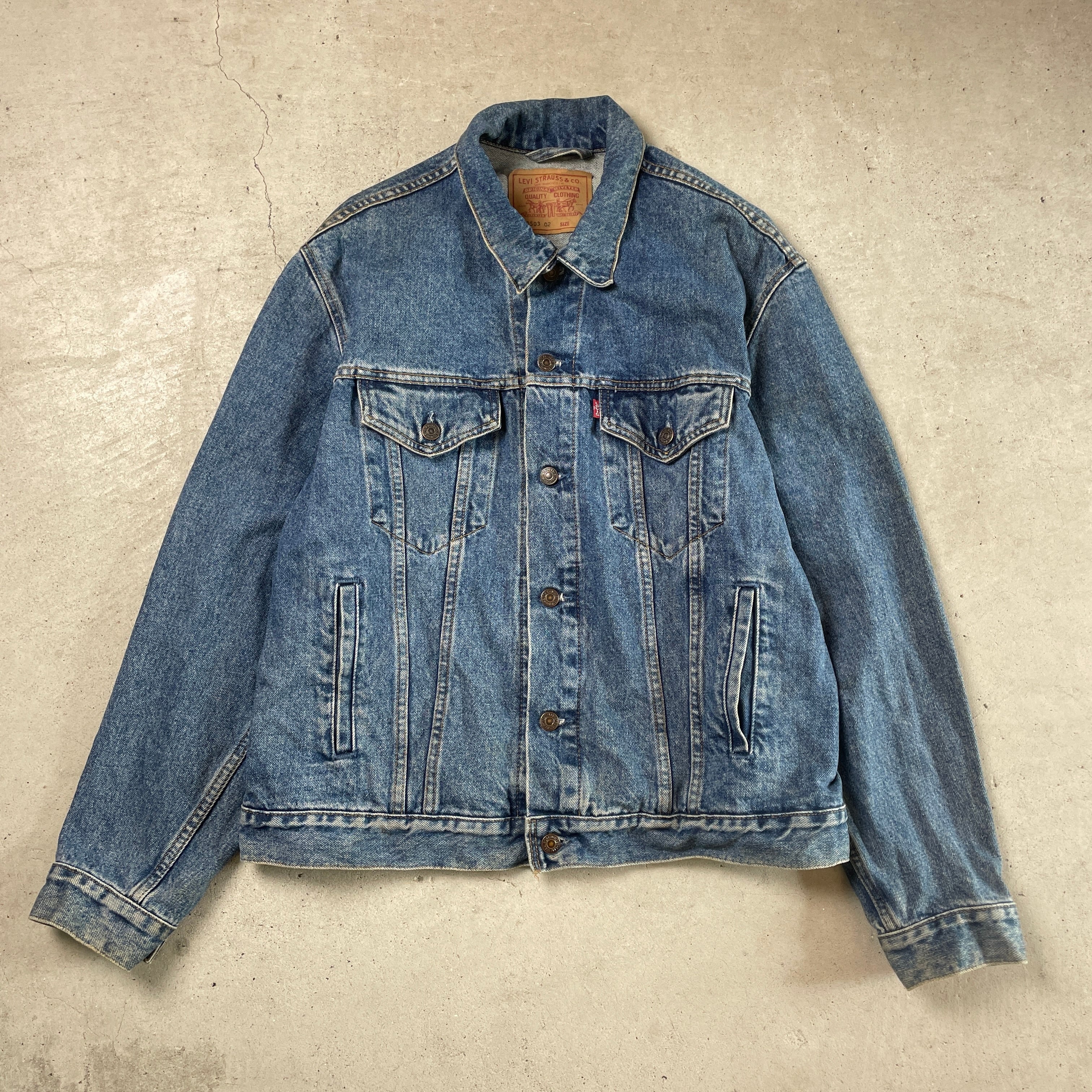 90年代 クロアチア製 Levi's ユーロリーバイス 70503 02 デニム