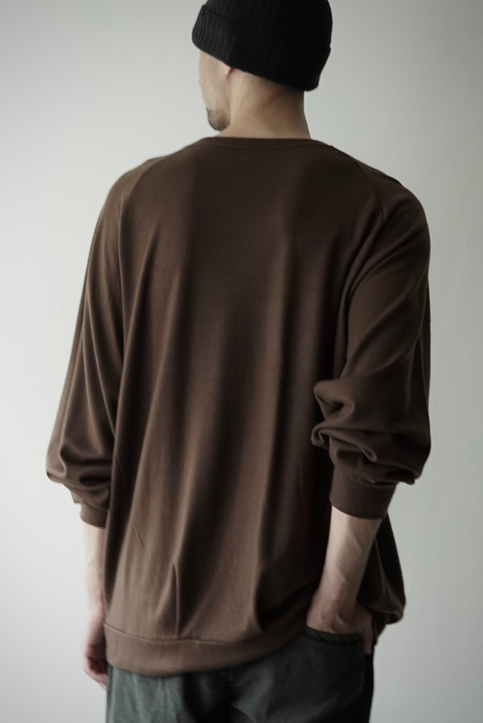 Super140s Washable Wool MW_Jersey / Wool Sweat ver2025 (TAN