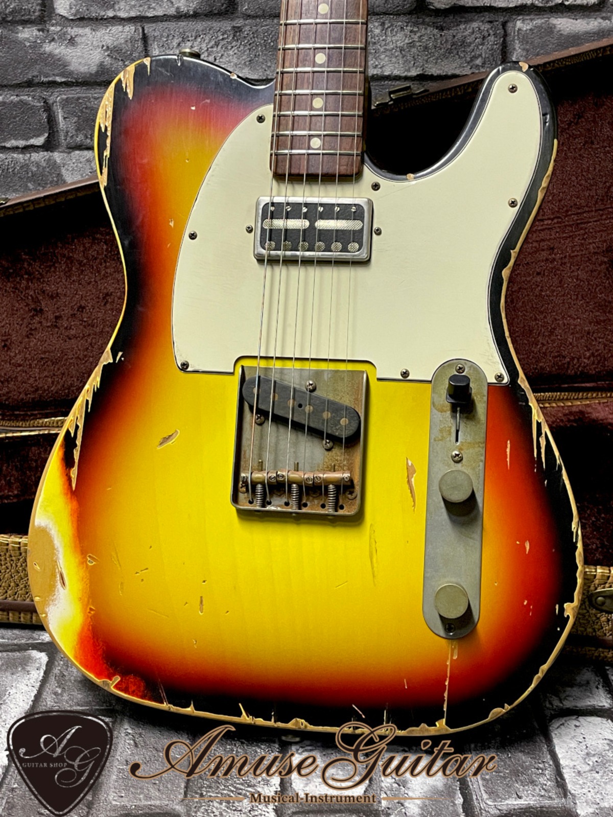 Nash Guitars T-63 Heavy Aging # 3Tone Sunburst 2018年製【LOLLAR TL 