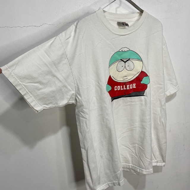 90s SOUTHPARK サウスパーク　プリントTシャツ　キャラT 白　XL