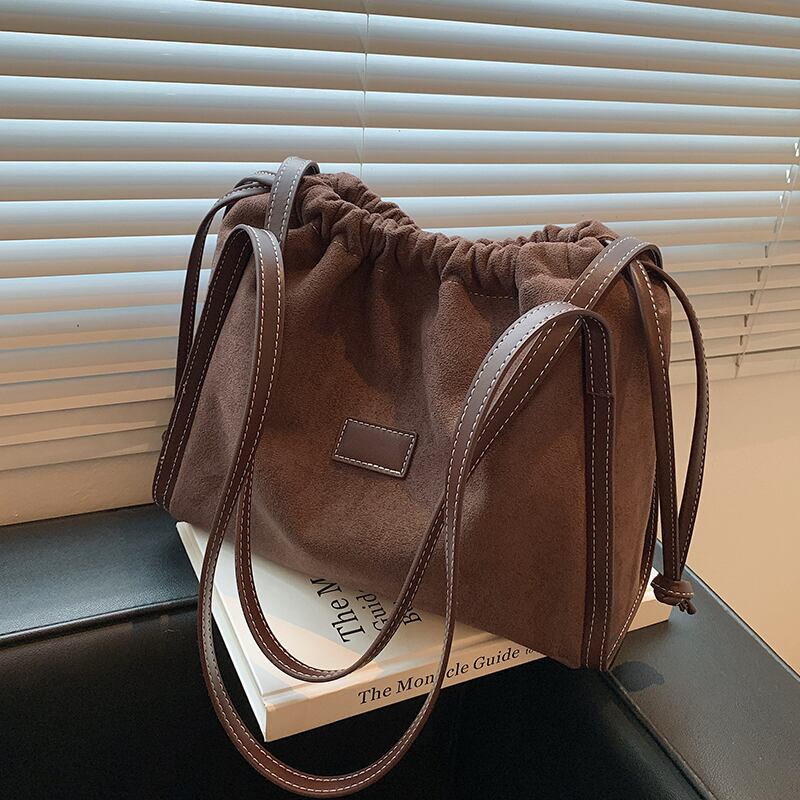 オータムウィンタースタンダードショルダーバッグ レトロ 秋物 冬物 トートバッグ Tiancai_Wing_Bag74643171622