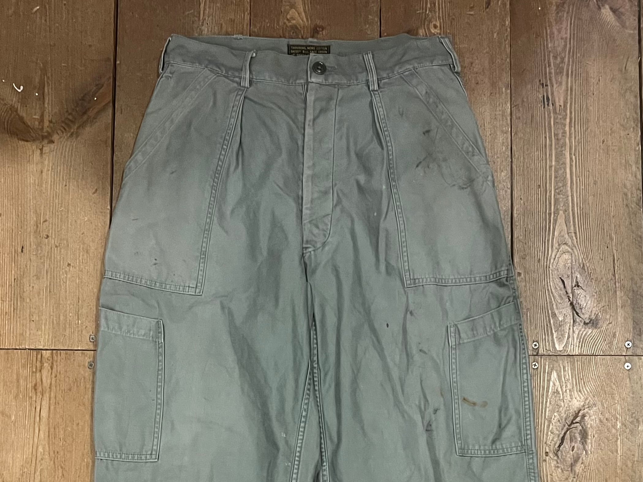 SHADE509 US ARMY mechanic pants 31.5×29 | snug fukuoka