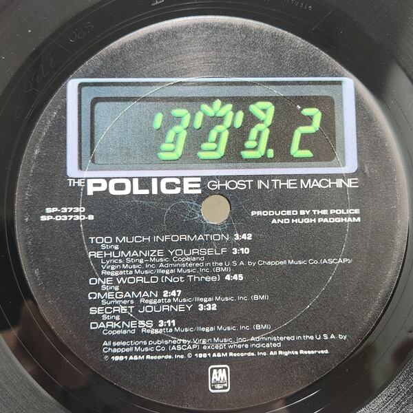 The Police / Ghost In The Machine [SP-3730] - 画像4