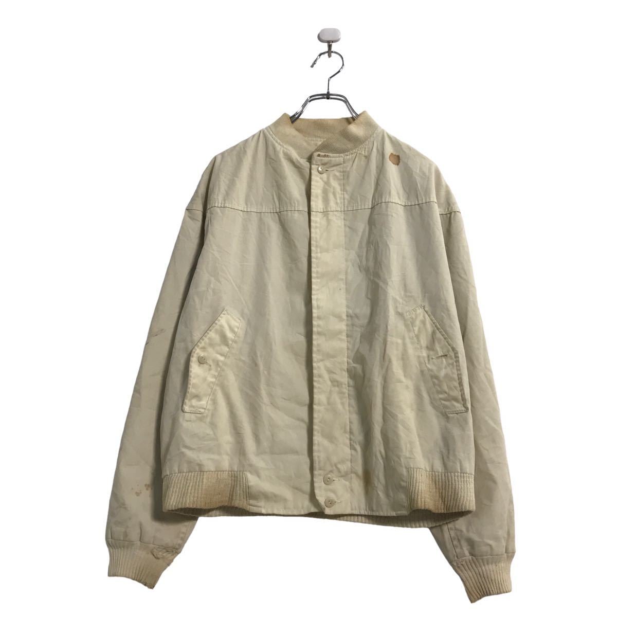 新品未使用　DAKS ベージュ ジップアップジャケット L 新品未使用 DAKS ベージュ ジップアップジャケット L DAKS