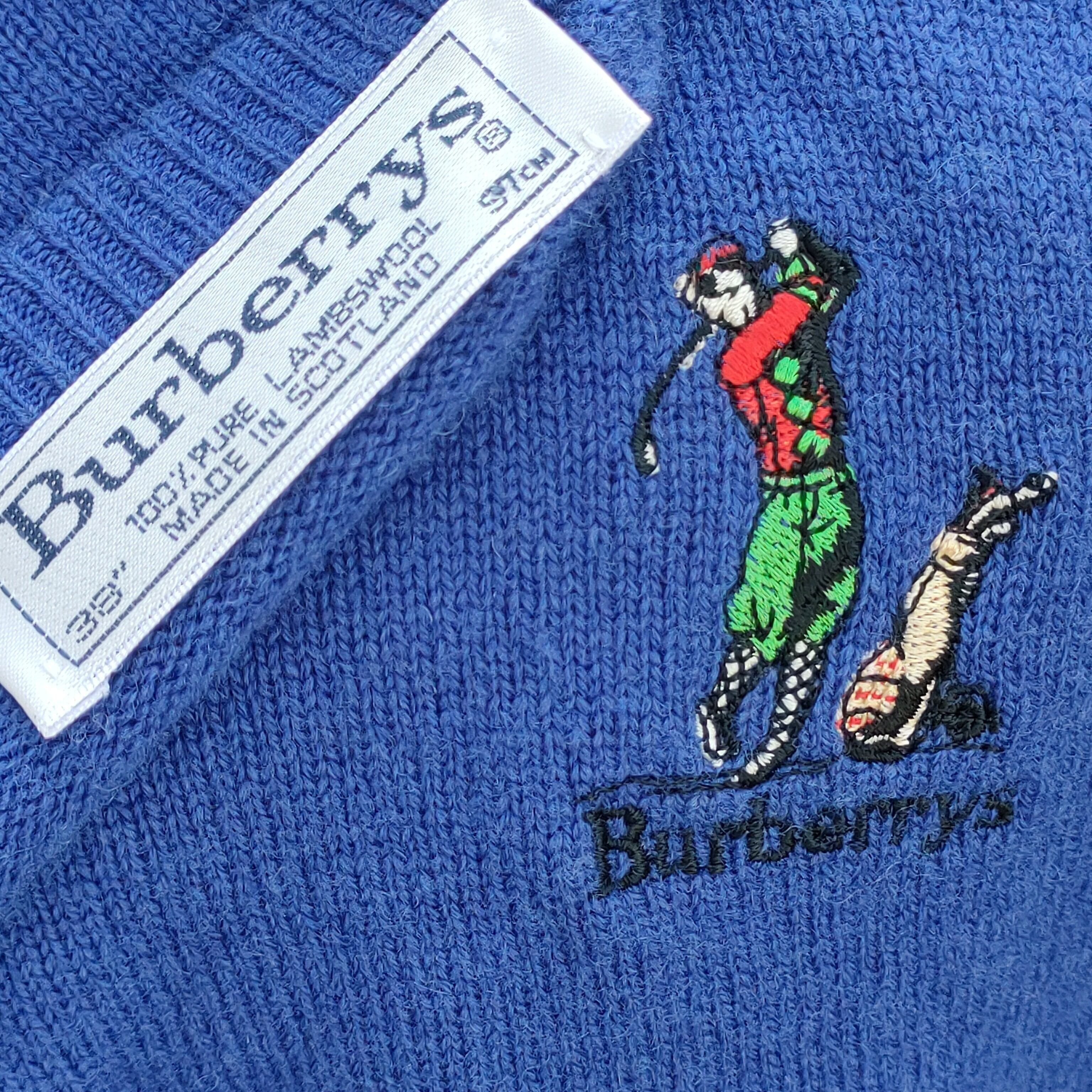 ○【80s/90s/スコットランド製】バーバリーBurberry/バーバリーズ ...