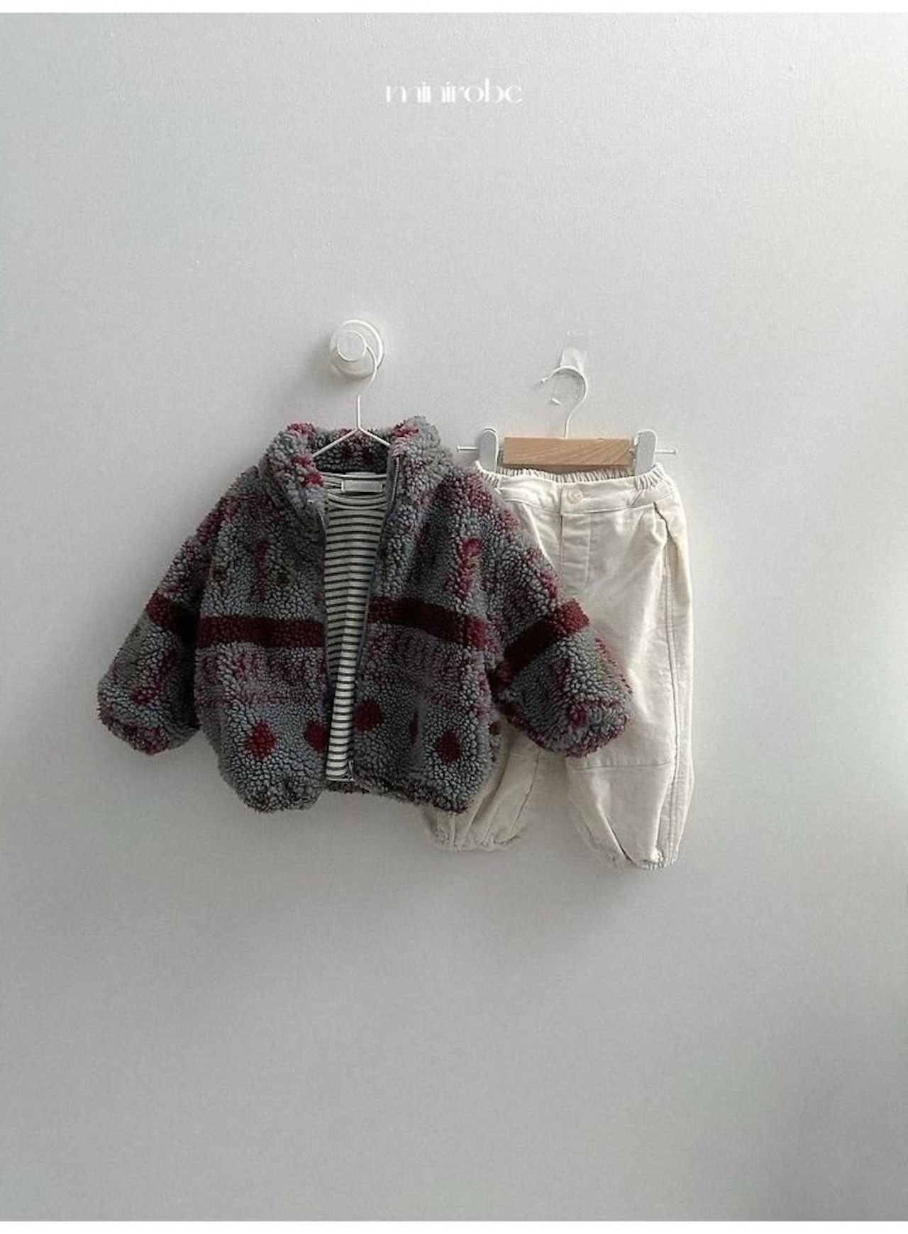 〖取寄〗韓国子供服 / 26winter / minirobe / エディボアジップアップ / キッズ *S~XL*