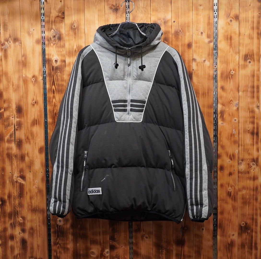 90s adidas プルオーバー ダウンジャケット M-L/アディダス