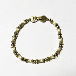 Vintage Monet Gold Tone Metal Bracelet