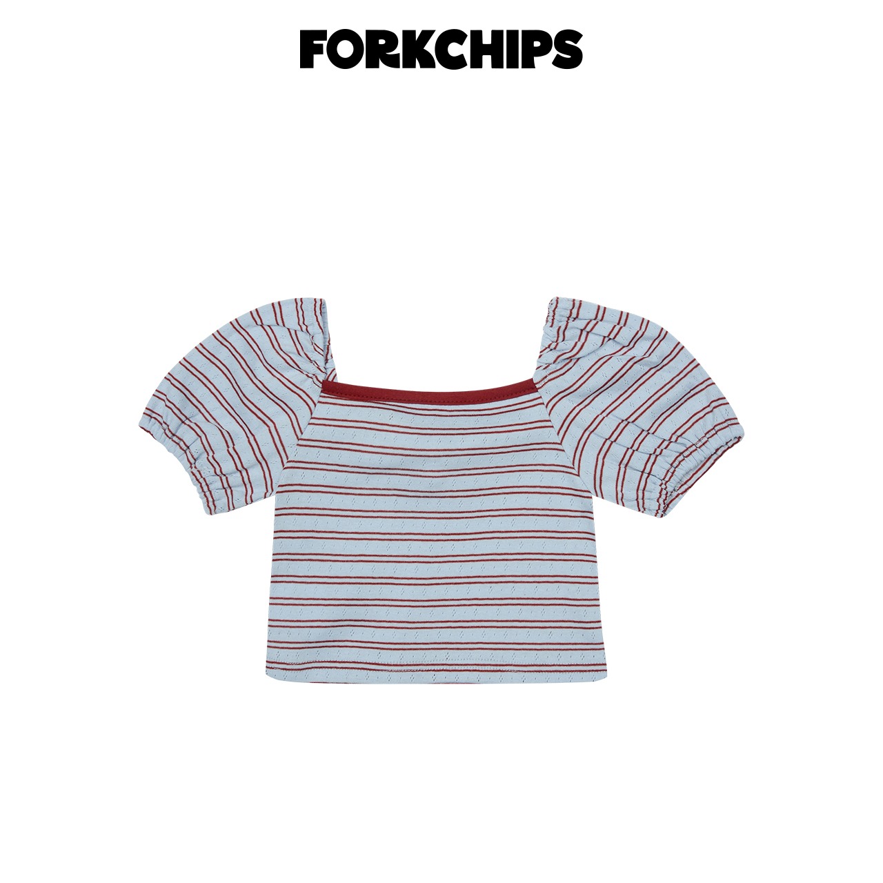 [FORKCHIPS] Jelly Puff T-shirt / [포크칩스] 젤리퍼프티셔츠