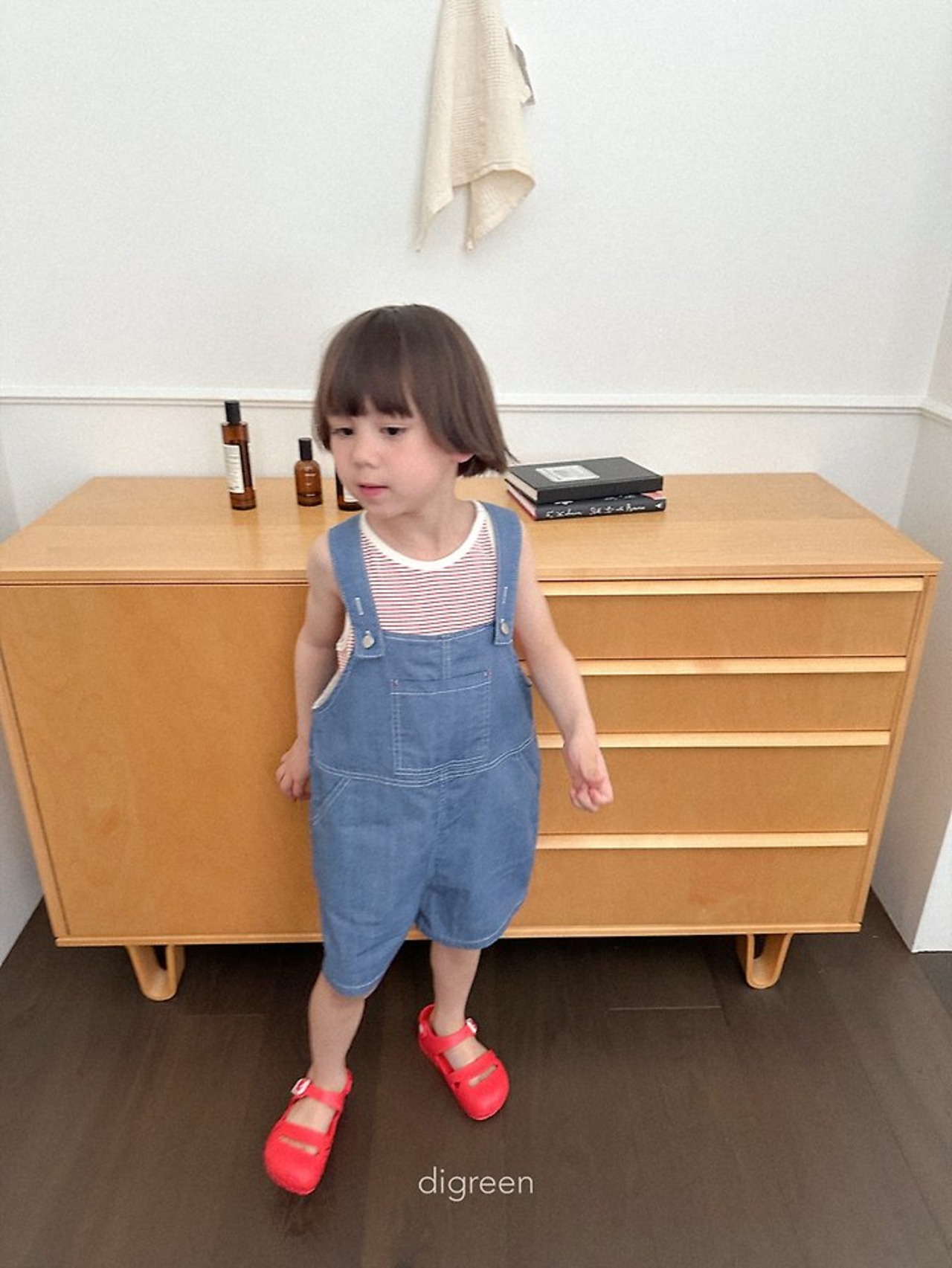 [DIGREEN] Trip Sleeveless T-shirt / [디그린] 트립나시티