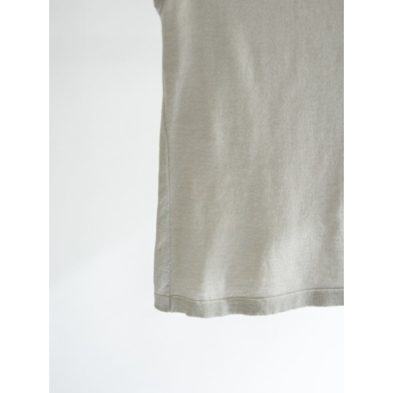 【PAUL&JOE】Made in France 100% Cotton Sleeveless Sweater（ポール&ジョー フランス製コットンノースリーブニット ベスト）