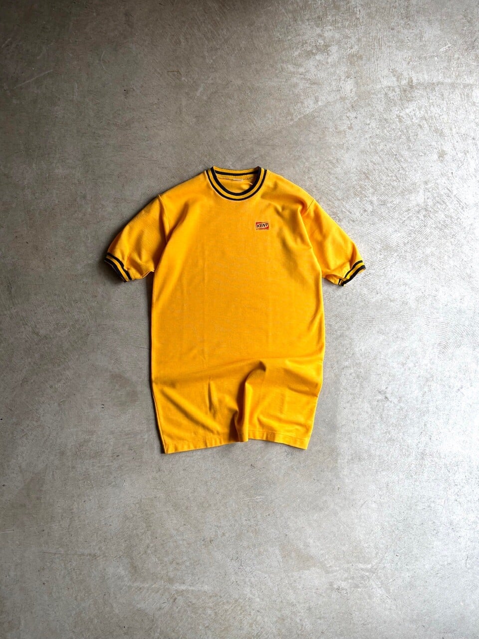 USA製 80's Velva Sheen PRINT RINGER T-SHIRTS “KENT”