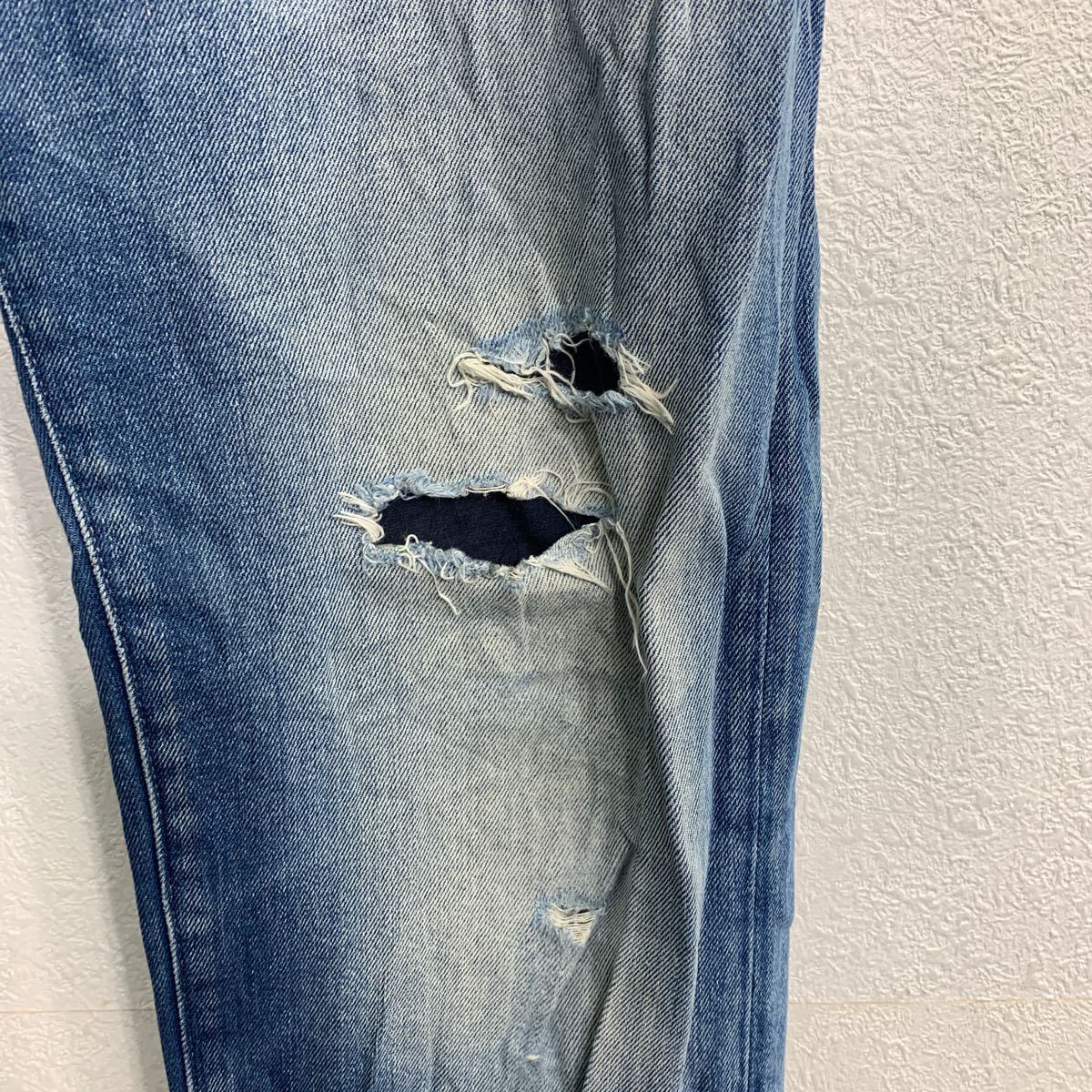 G-STAR RAW デニムパンツ W32 ジースターロー ボタンフライ ブルー