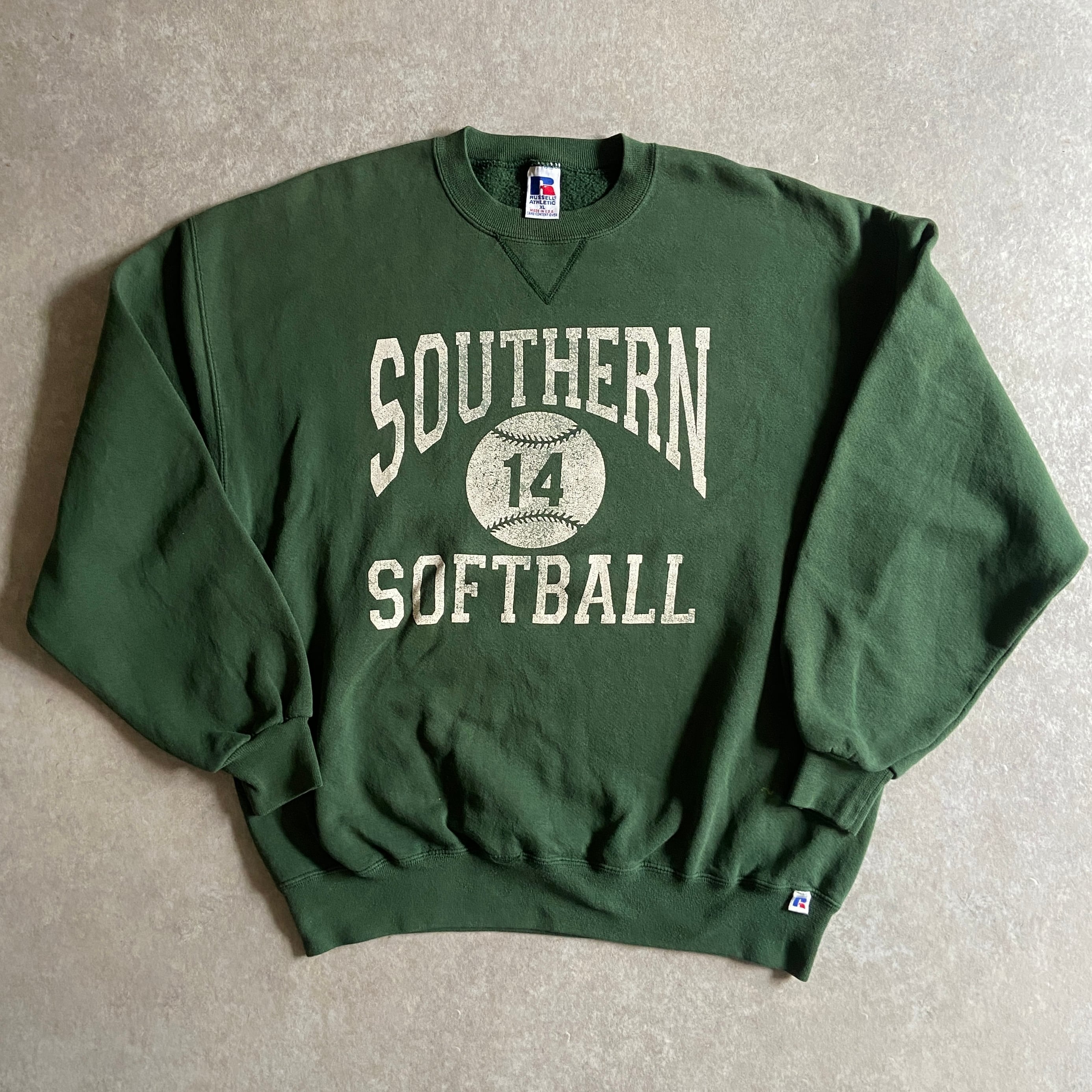 1990s RUSSELL Sweatshirts XL Made in USA H879