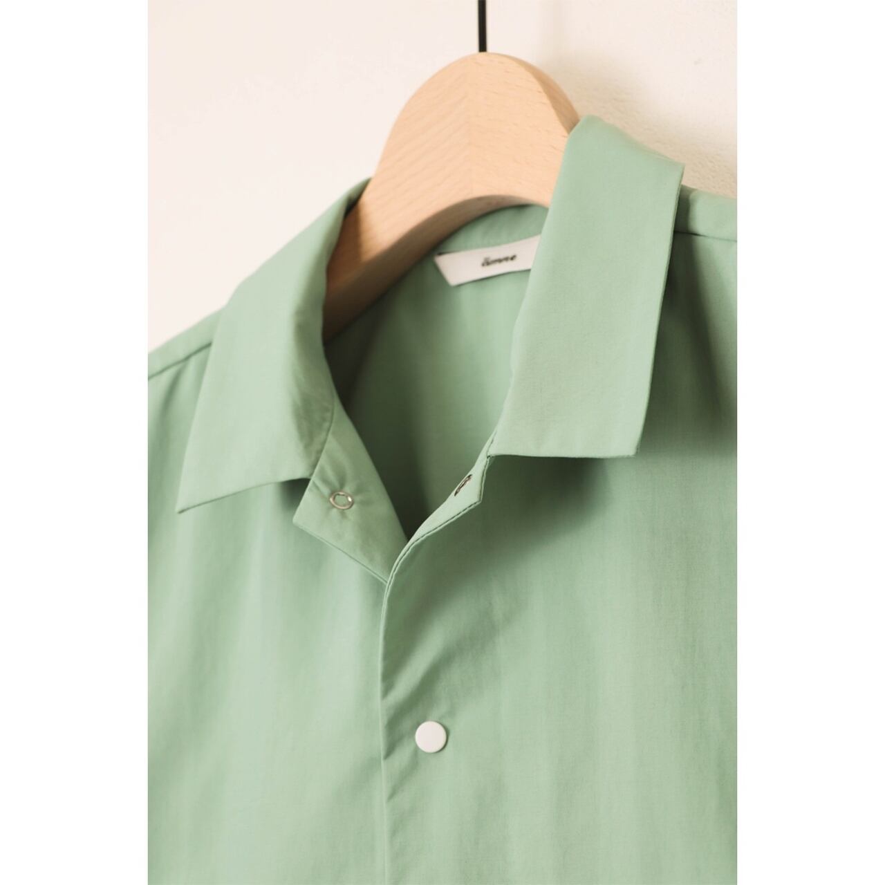 amne / NYLON park shirts - ナイロン パークシャツ - 3colors - amn