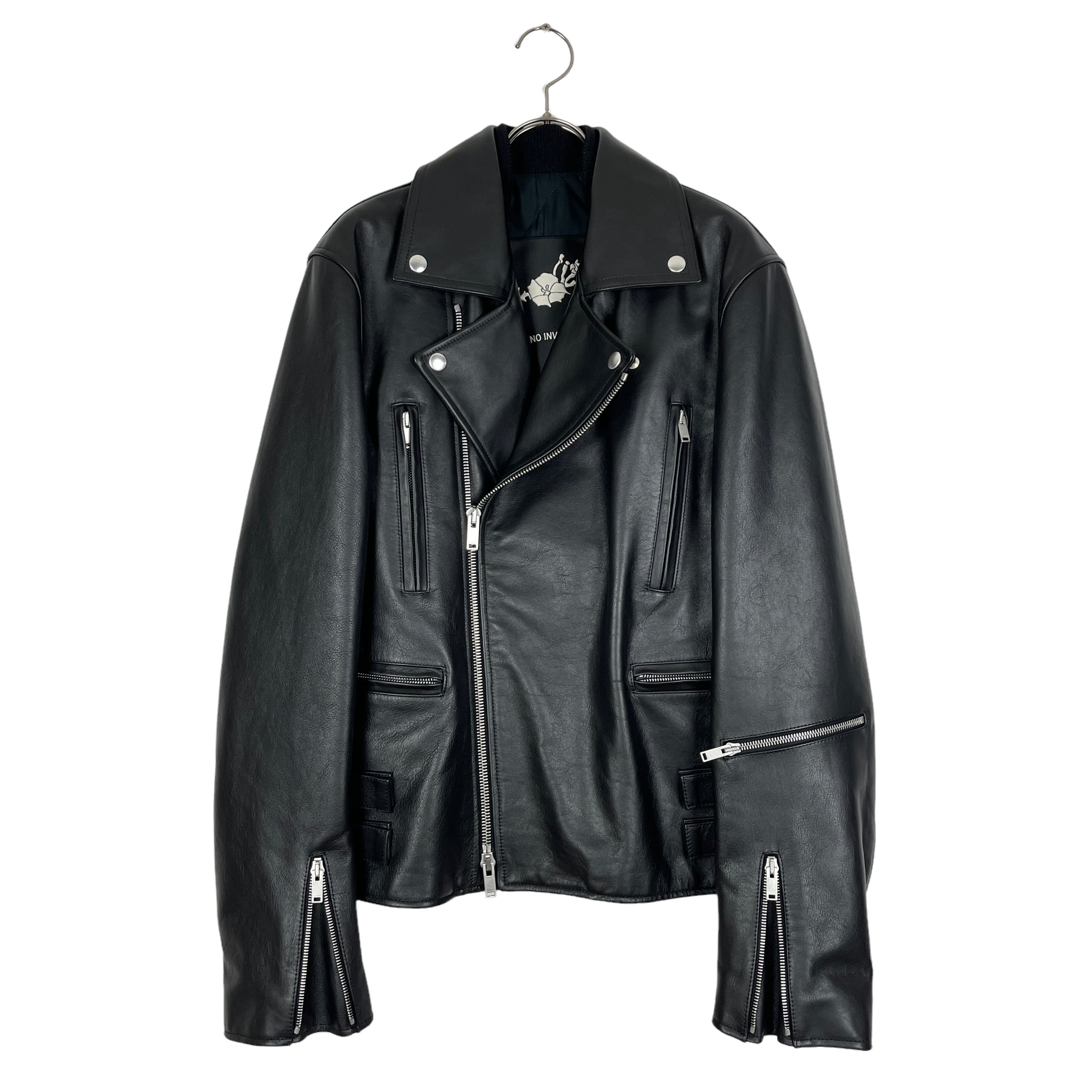 JIL SANDER(ジルサンダー) Santa Maria Novella leather jacket 20AW