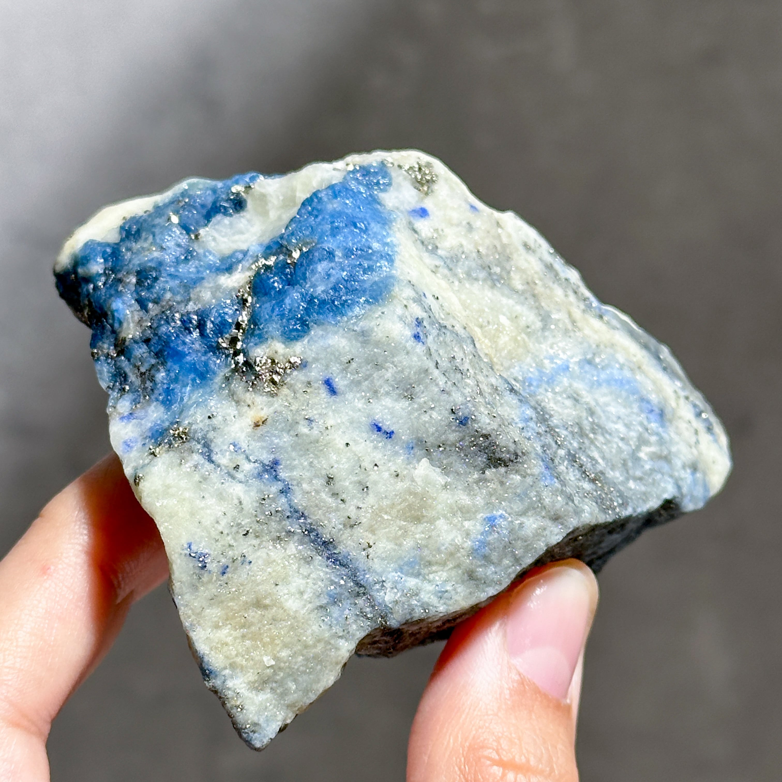 蛍光◎アフガナイト 原石74◇Afghanite◇ 天然石・鉱物