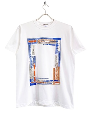 ANSWER COLLECTION / PATCHWORK PAISLEY FRAME TEE