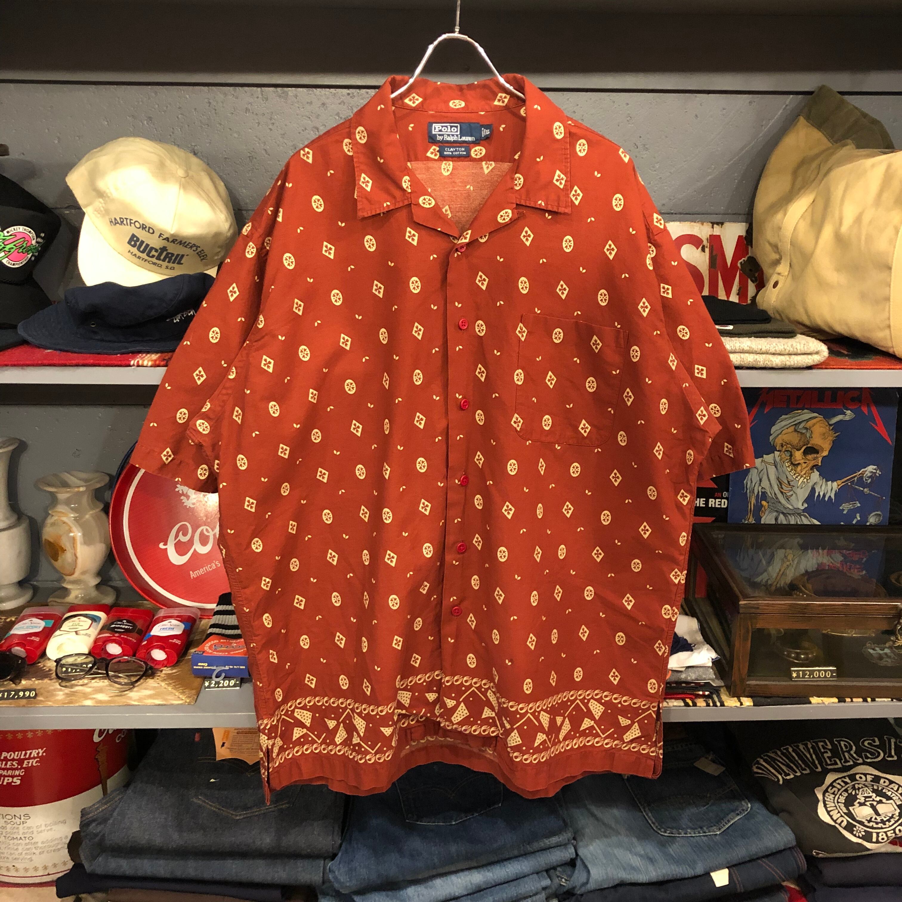 90s Polo by Ralph Lauren S/S Open Collar Shirt | VOSTOK