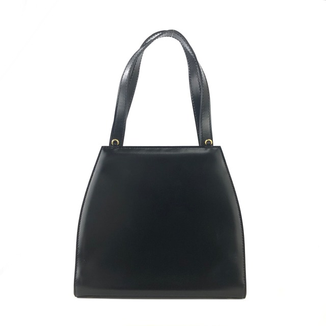 CELINE セリーヌ　ガンチーニ　ホースビット　レザー　ハンドバッグ　ブラック　vintage　ヴィンテージ　オールドセリーヌ　2shse6