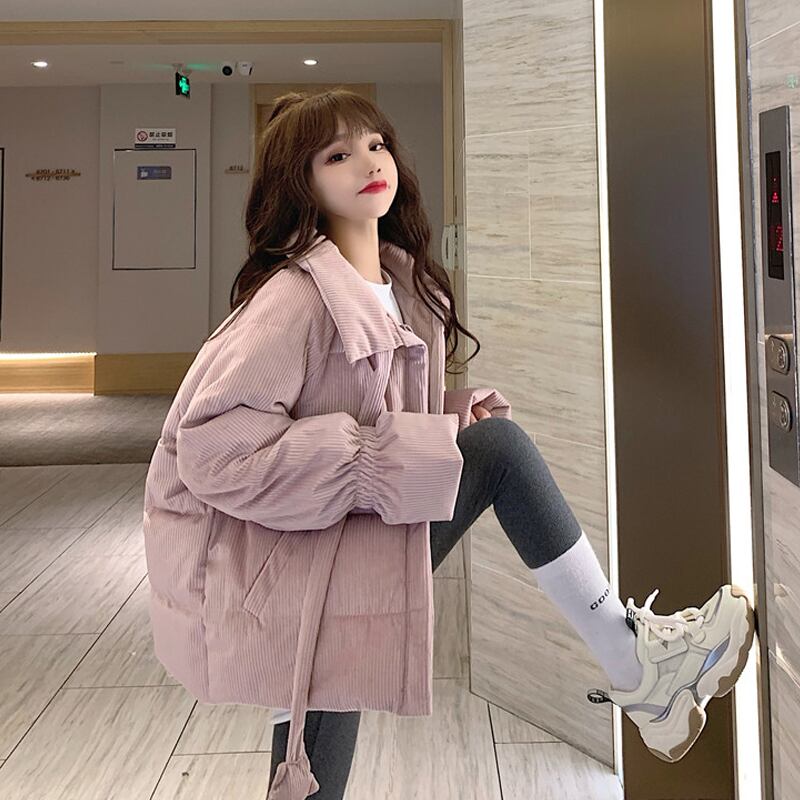 コーデュロイジャケット コート オータムウィンタースタイル コットン 秋物 冬物 試着室8754697352