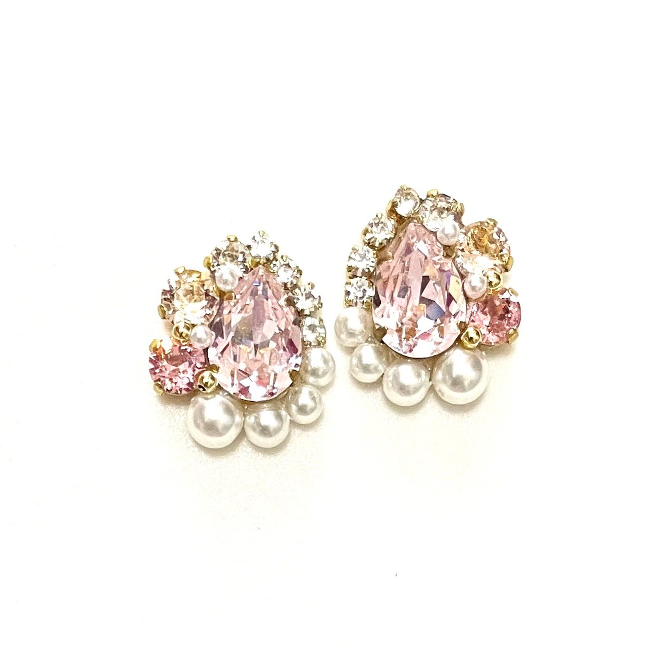 stage pierce/earring バレエ ビジュー ピアス イヤリング  