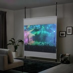 つっぱりポール ロールスクリーン  セット　幅180cm