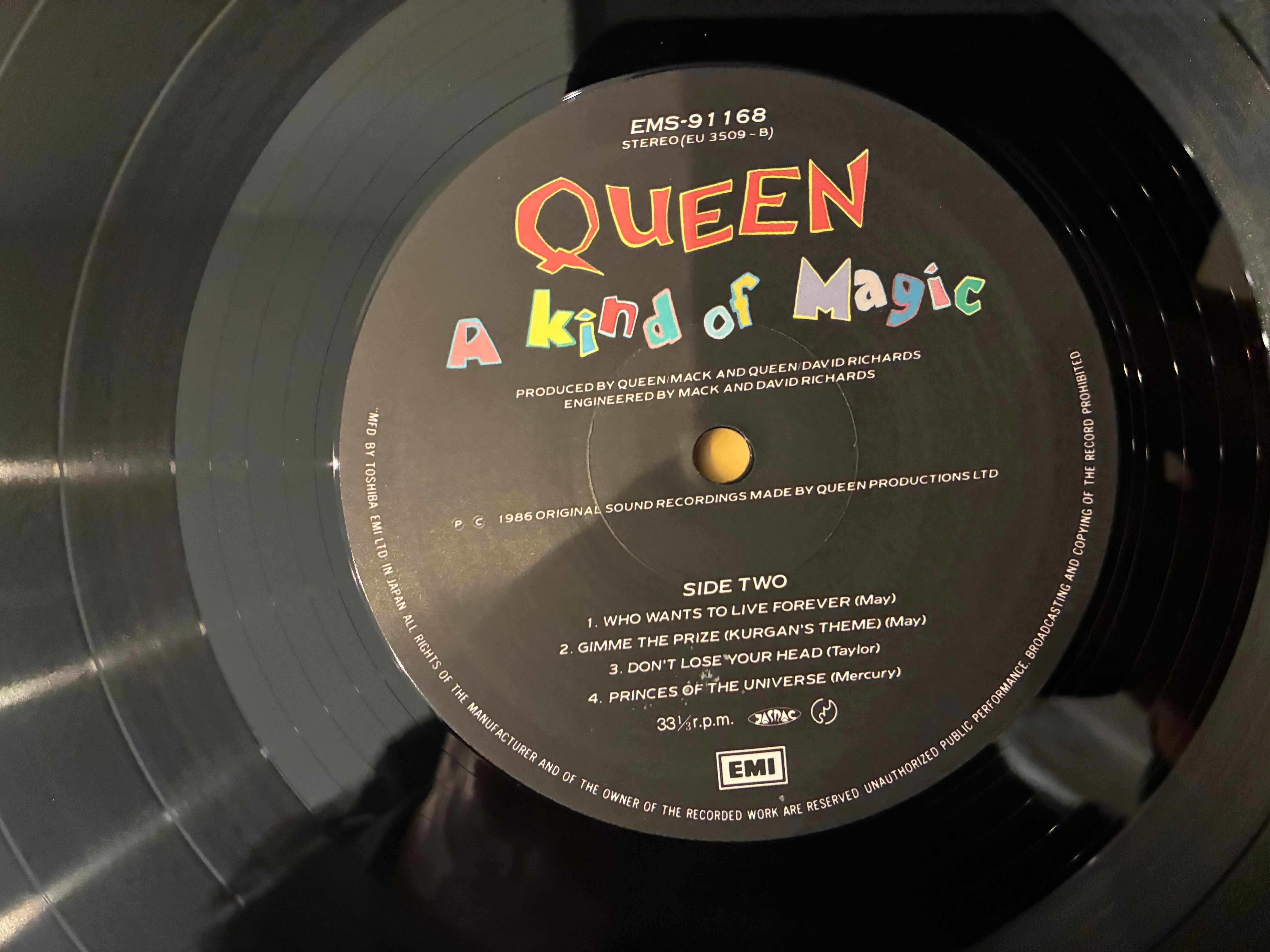 QUEEN / A KIND OF MAGIC | sixteen records (シックスティーンレコード)