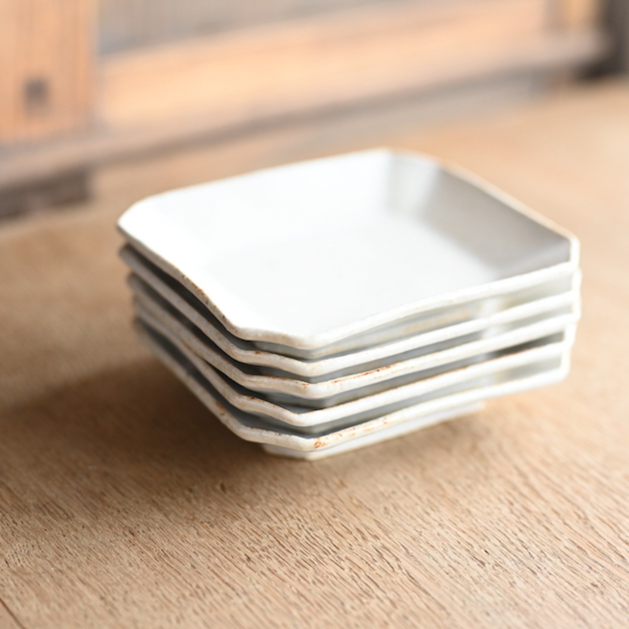 たくまポタリー 長方皿 小皿 白 / 2104700000235