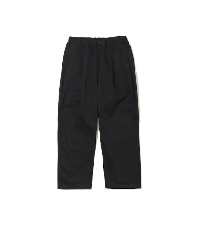 COMFY CMF OUTDOOR GARMENT “W TUCK PANTS” BLACK