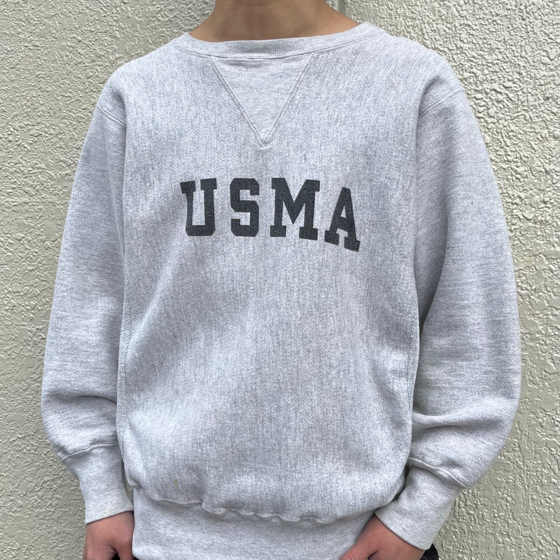 80s USA製 チャンピオン リバースウィーブ USMA スウェット