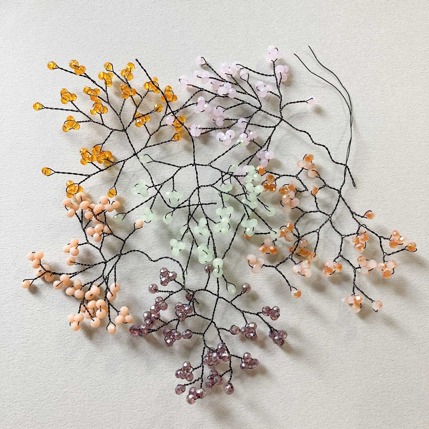 再入荷〉黒枝ワイヤーモチーフパーツ | Dua-アクセサリーパーツショップ