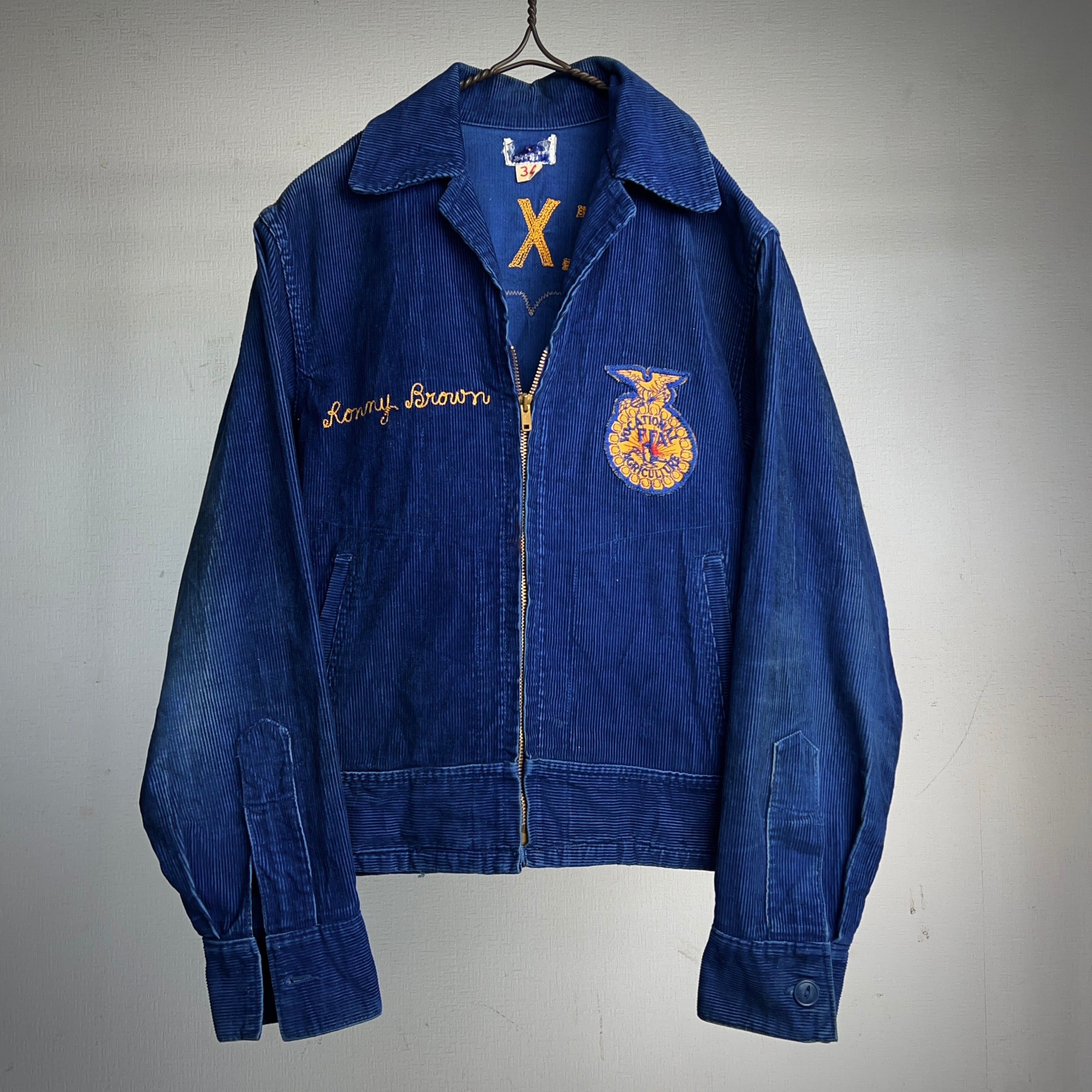 50's~60's FFA Corduroy Jacket 50年代 60年代 コーデュロイジャケット