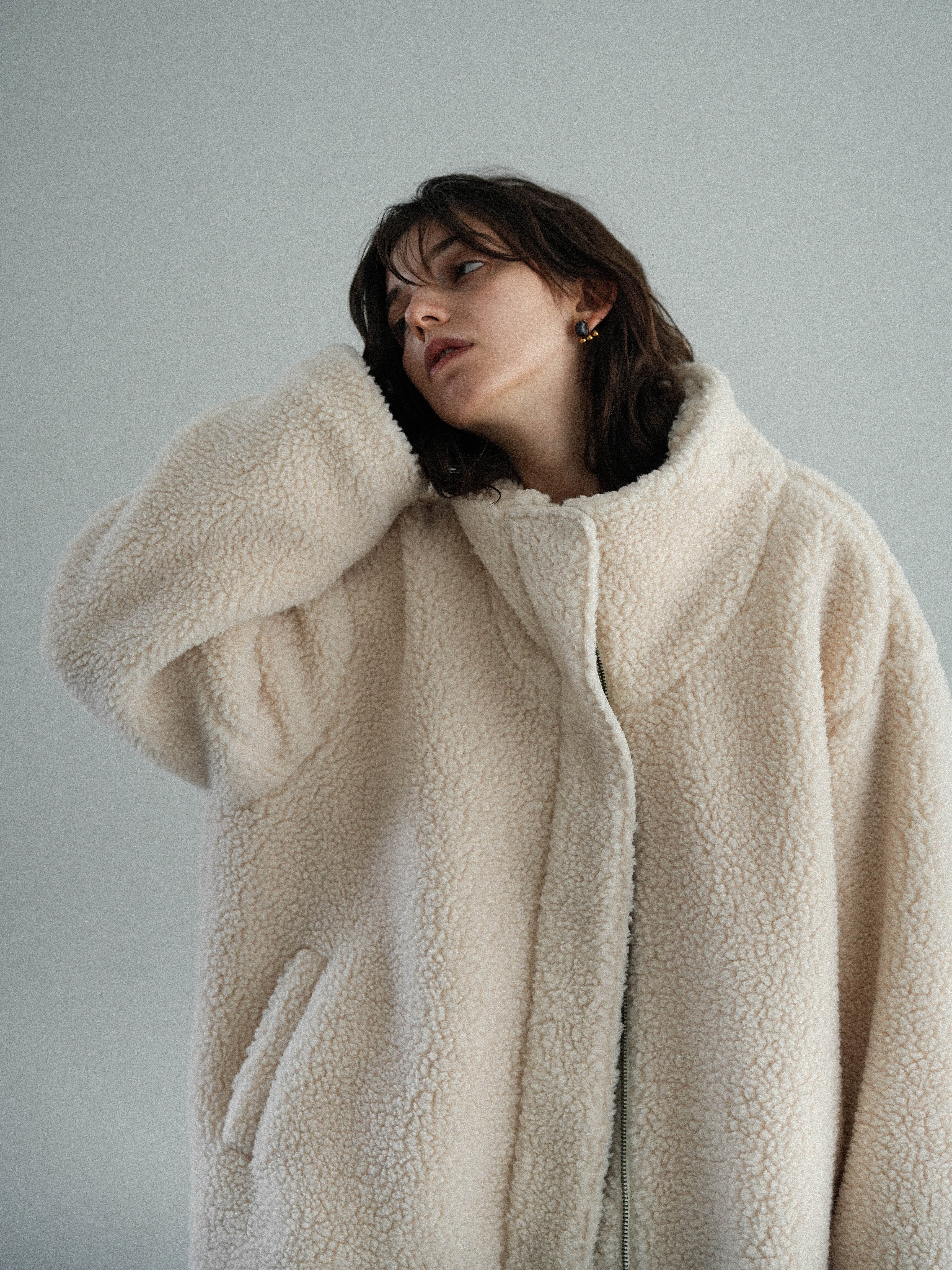 JAPAN MADE】ballonn boa coat | Katrin TOKYO