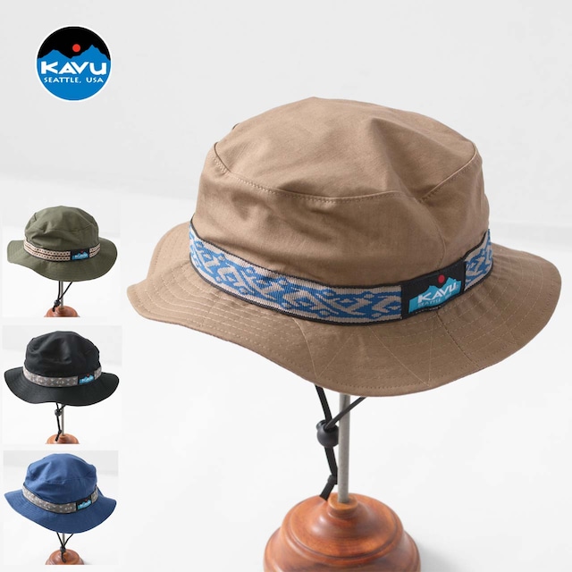 【SALE 30%OFF】KAVU [カブー] K's Rip Stop Bucket Hat [19821422] キッズ リップストップバケットハット・バケットハット・コットンハット・キャンプ・アウトドア・LADY'S/KID'S［2022SS］