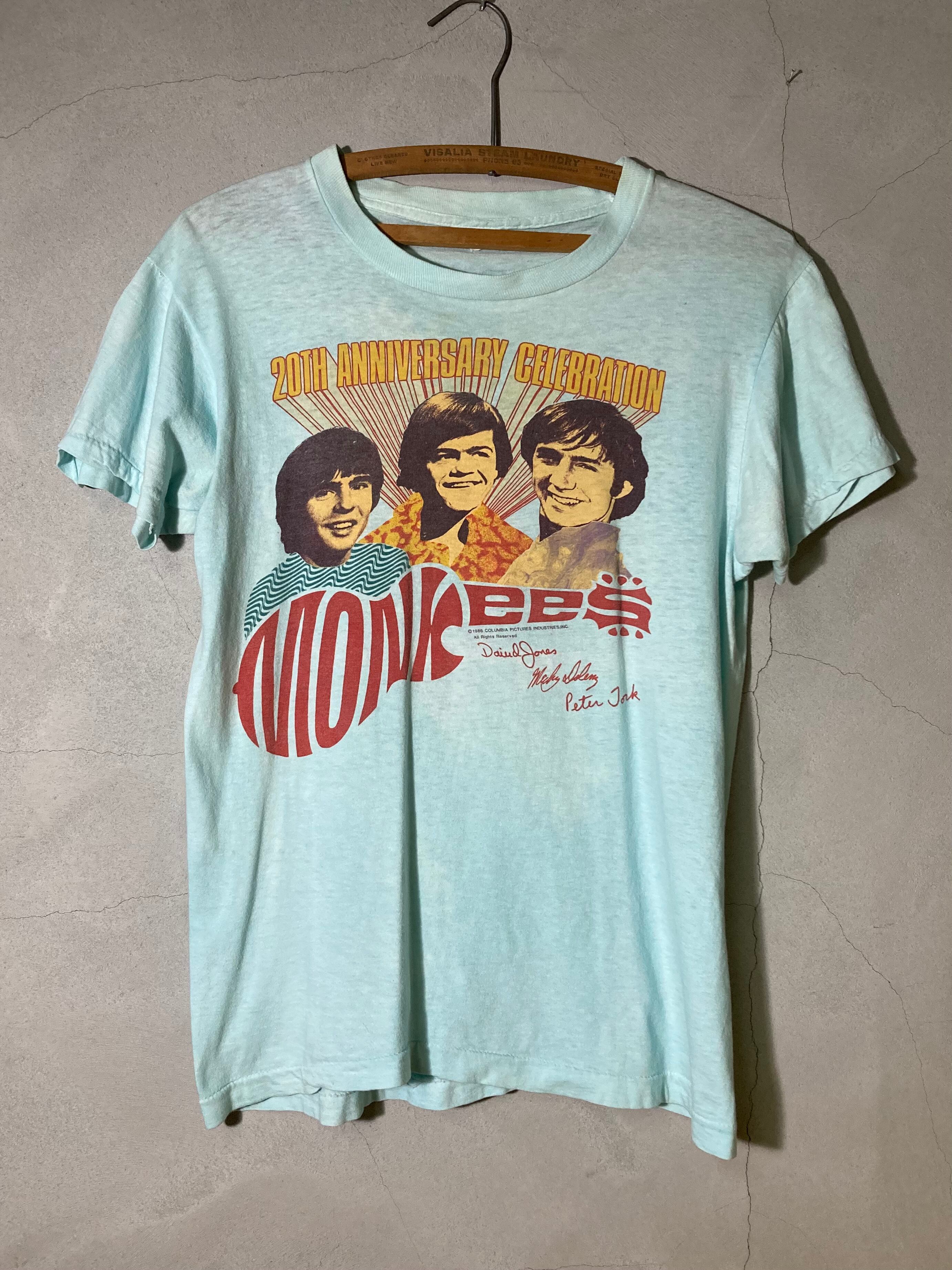 80s MONKEES VINTAGE T-SHIT (beady clothing)