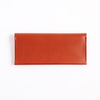 Postalco／Long Card & Coin Wallet／Brick Red