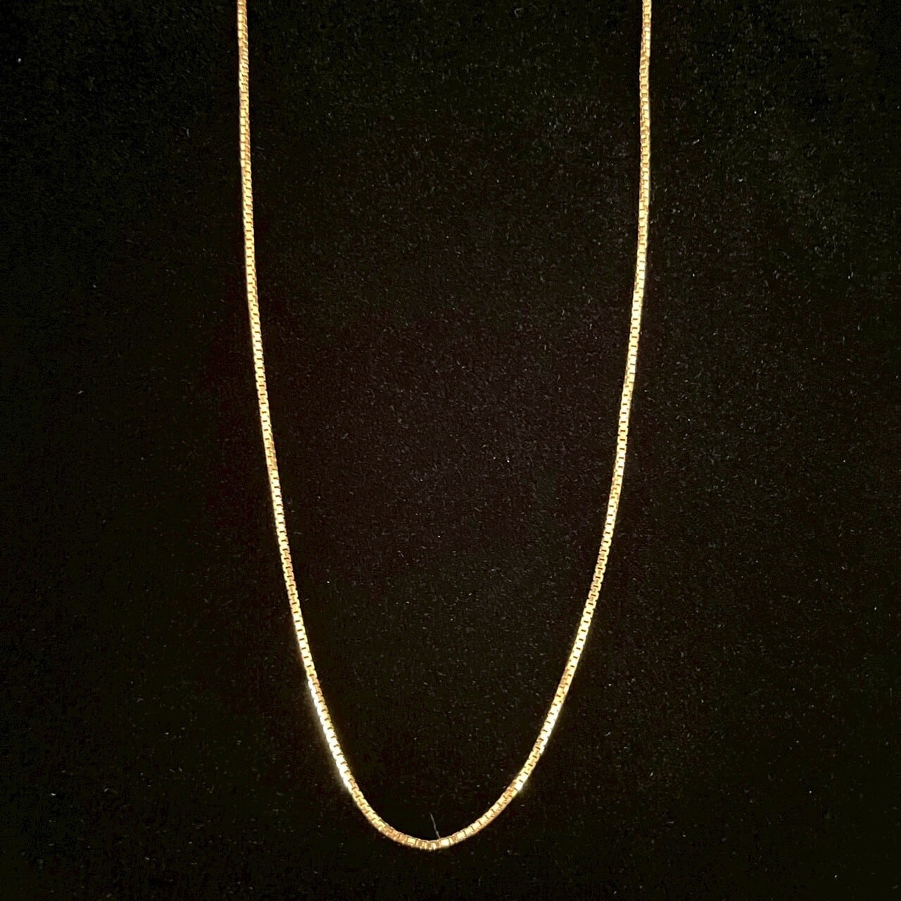 18金(K18) チェーンネックレス 750 造幣局マーク 40.0cm 3.7g | 18金