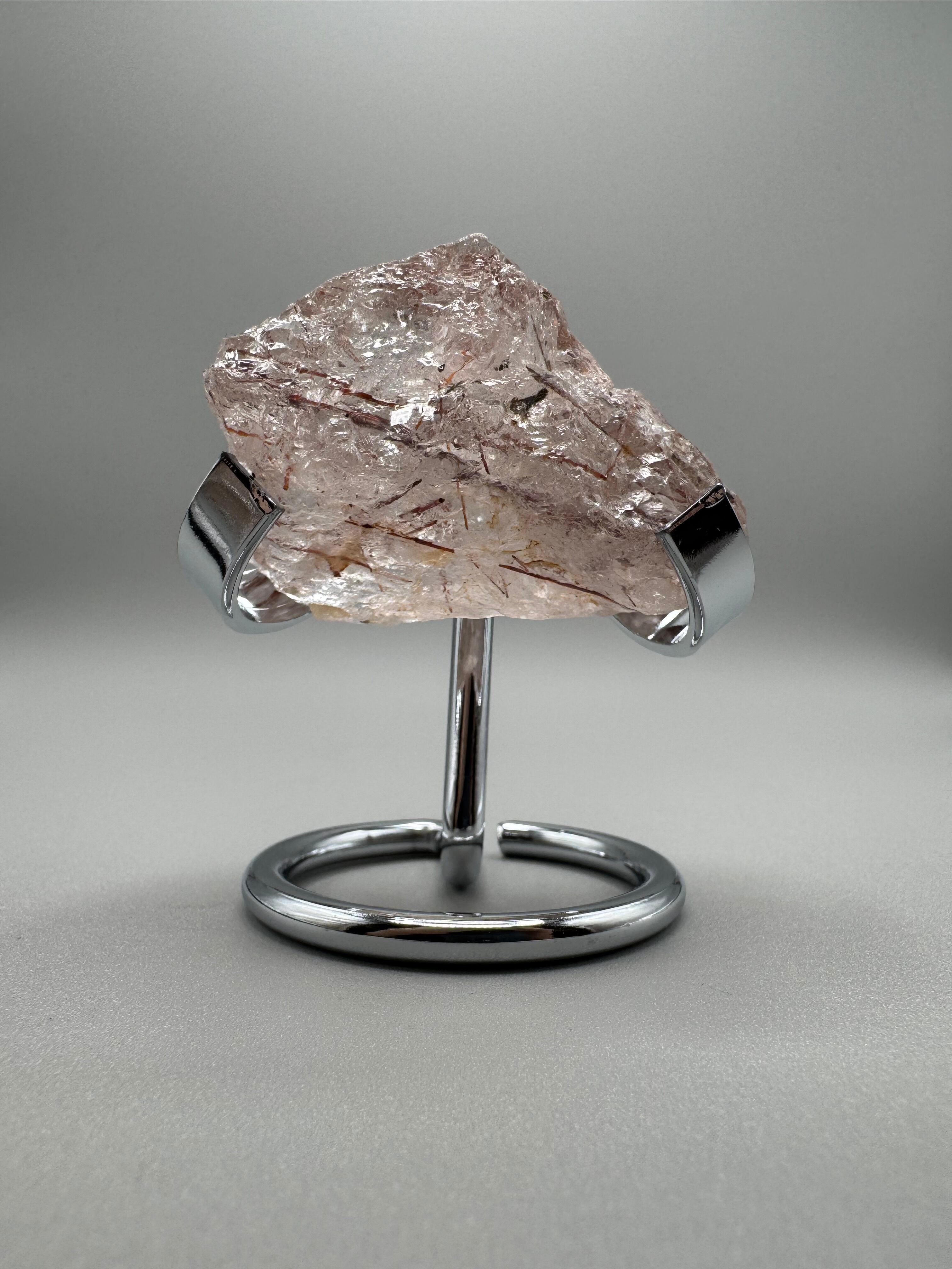 天然石インテリア】レッドルチルクォーツ原石｜Rutile Quartz