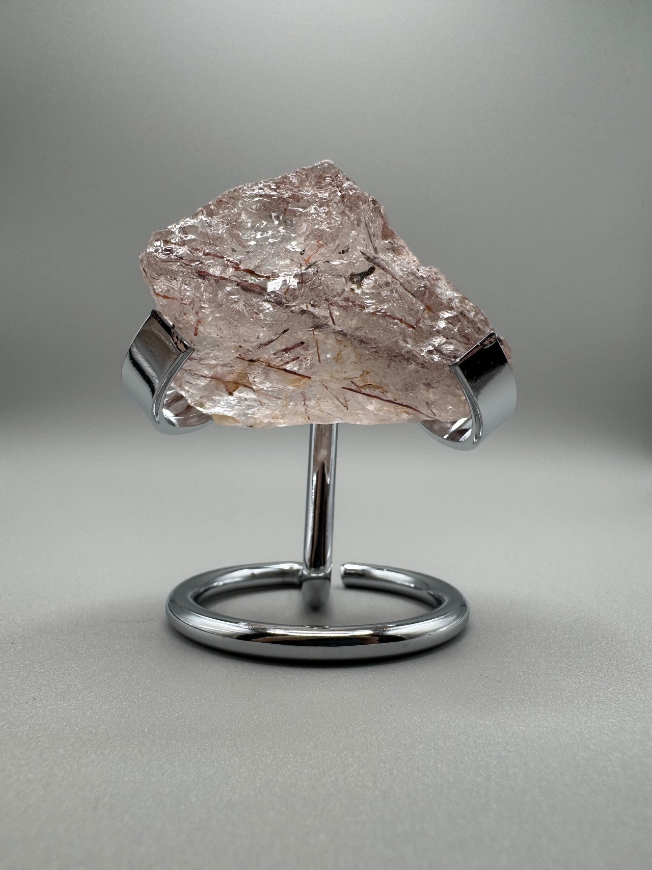 天然石インテリア】レッドルチルクォーツ原石｜Rutile Quartz Red 