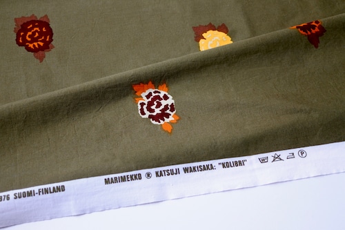 vintage MARIMEKKO KOLIBRI fabric  / ヴィンテージ マリメッコ コリブリ ファブリック