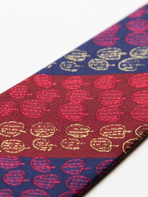 ART NECKTIE 渡邉行夫「りんご」