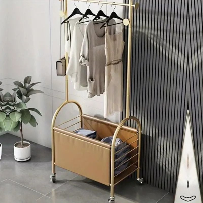 ゴールド　ハンガーラック　モダン 楽天市場】【送料無料】ハンガーラック ラック ワイヤーラック 物干し
