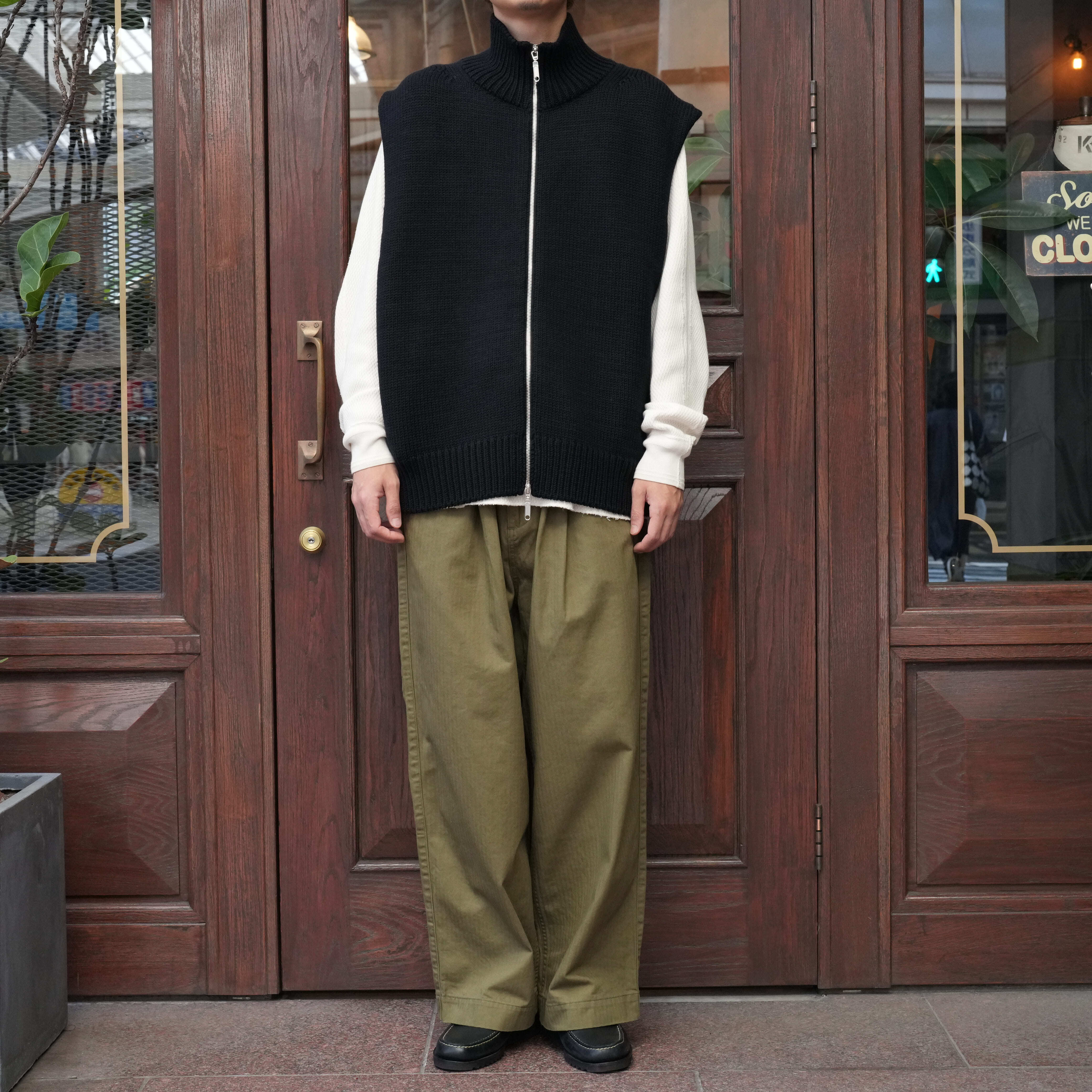 グランク　25AW HB work pants khaki Gurank Gurank(グランク)25AW 