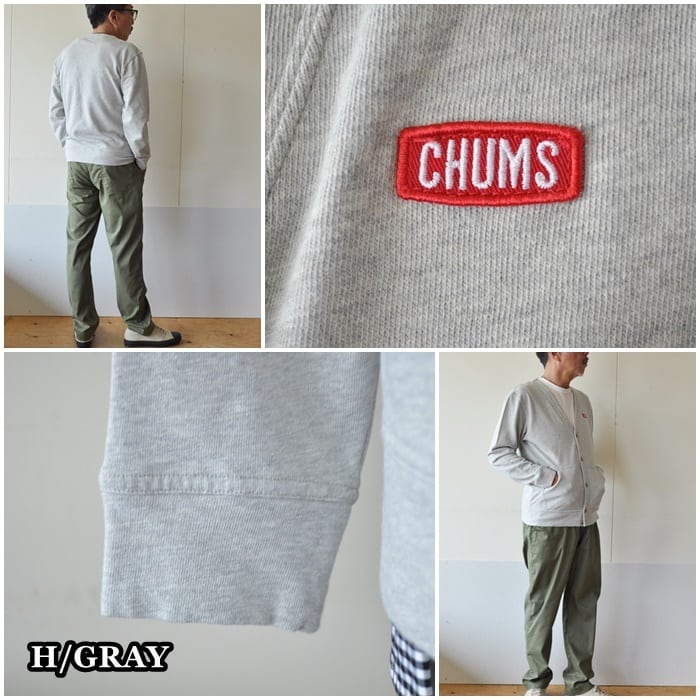 CHUMS　チャムス スウェット カーディガン　カーデ　ch00-1378 | bluelineshop powered by BASE
