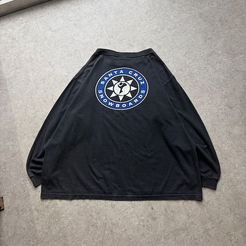 1991s Santa Cruz "SNOWBOARDS" L/S T-shirt【仙台店】