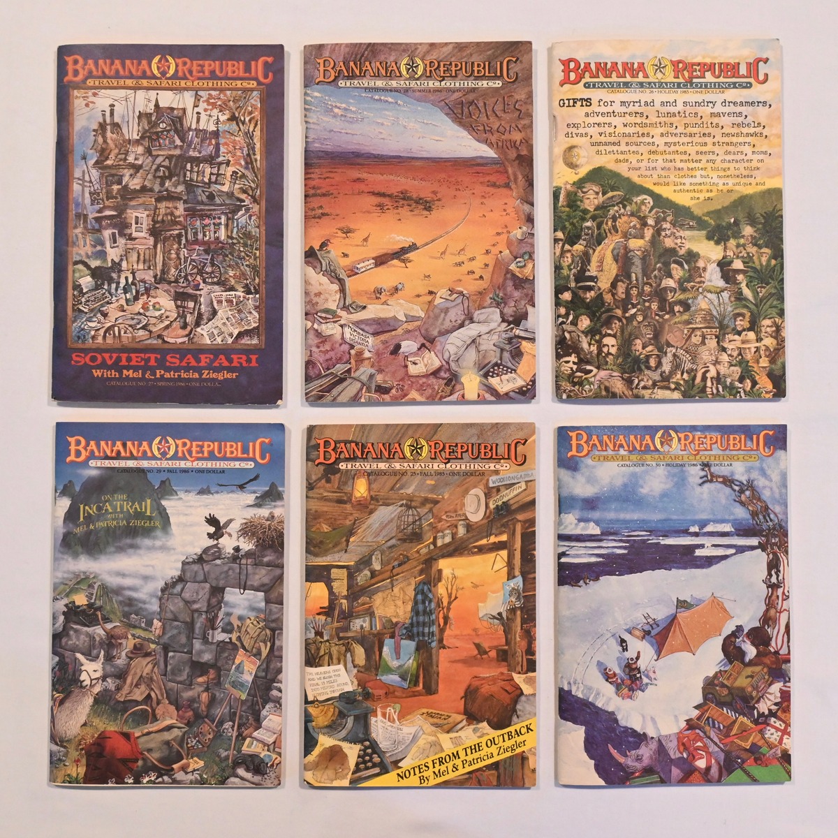 1980's Banana Republic catalog book バナナリパブリック バナリパ カタログ CROUT SAKAE