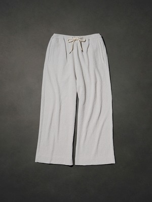 【LAST1】Paper boucle Uncle pants(Ice grey)